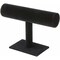 Plymor Black Velvet T-Bar Bracelet Display Stand, 7.25" W x 5" H